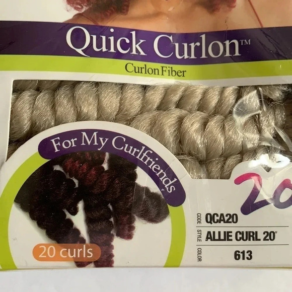 Allie Curly Hair Blonde Wig 20” - Picture 2 of 6